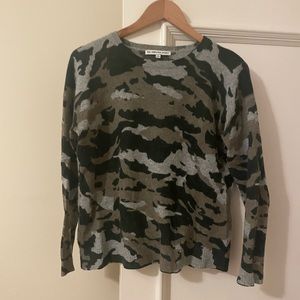 Camo cashmere sweater